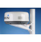 Mast Mount for 18" Garmin radome, Navico BR24 / 3G / 4G and KVH M3 / Raymarine 37 STV / Intellian i3 - MAST MOUNT - SC20  - Scanstrut 